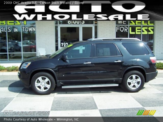2009 GMC Acadia SLE in Carbon Black Metallic