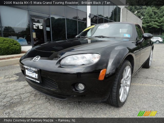 2006 Mazda MX-5 Miata Grand Touring Roadster in Brilliant Black