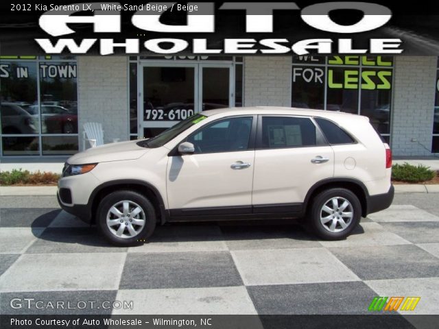 2012 Kia Sorento LX in White Sand Beige