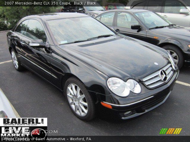 2007 Mercedes-Benz CLK 350 Coupe in Black