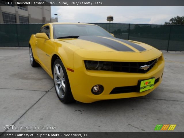 2010 Chevrolet Camaro LT/RS Coupe in Rally Yellow