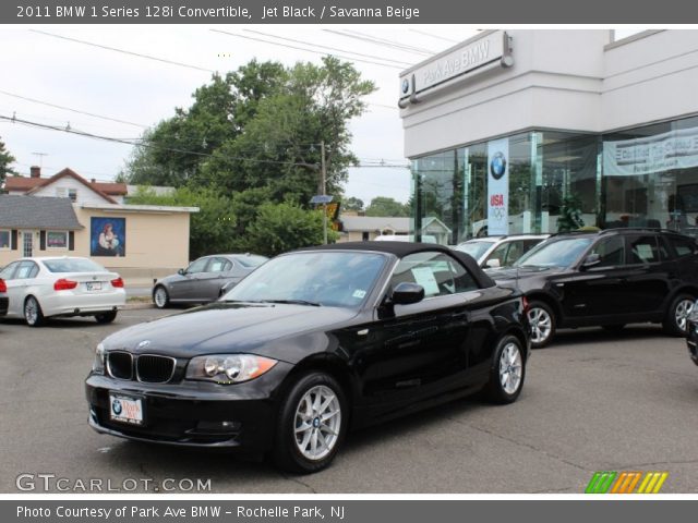 2011 BMW 1 Series 128i Convertible in Jet Black