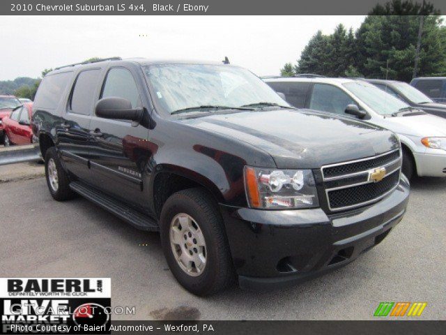 2010 Chevrolet Suburban LS 4x4 in Black