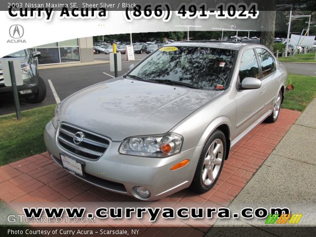 2003 Nissan Maxima SE in Sheer Silver