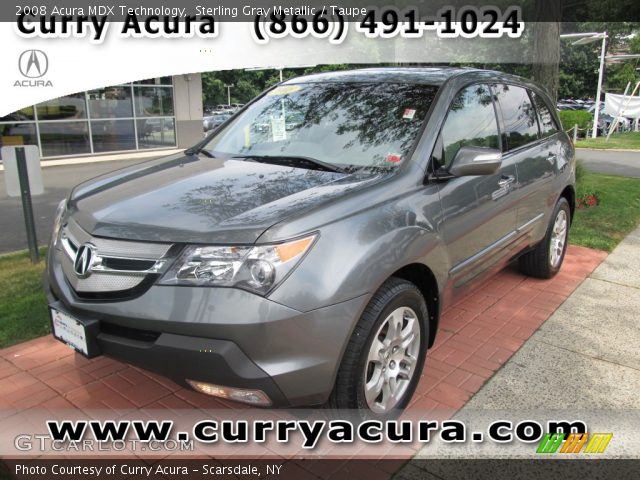 2008 Acura MDX Technology in Sterling Gray Metallic