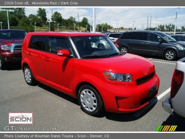 2009 Scion xB  in Absolutely Red