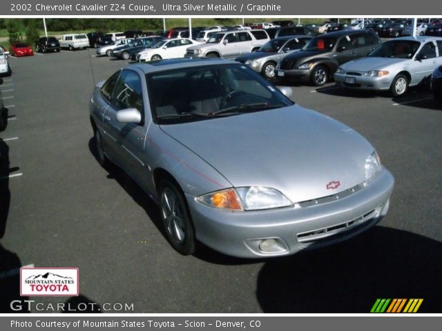 2002 Chevrolet Cavalier Z24 Coupe in Ultra Silver Metallic