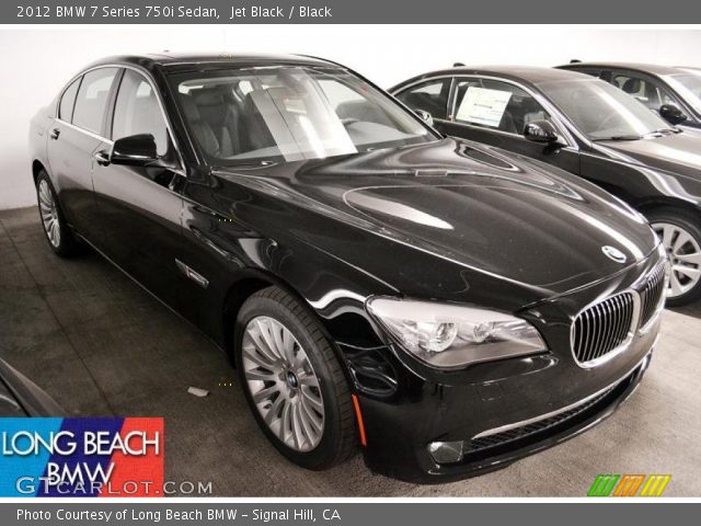 2012 BMW 7 Series 750i Sedan in Jet Black