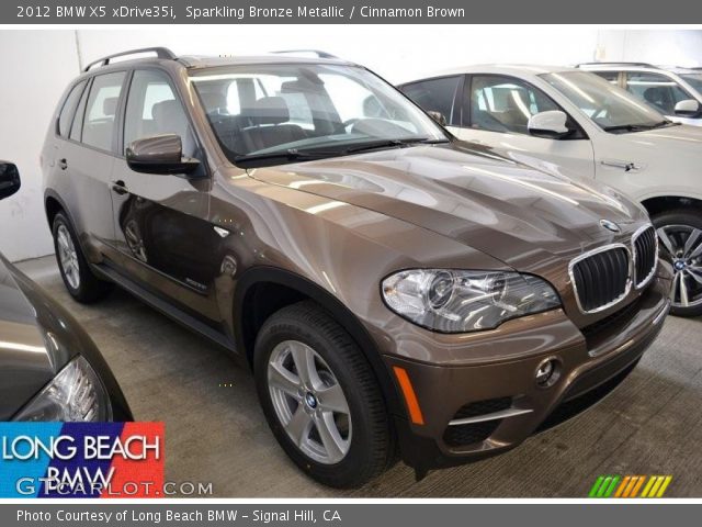 2012 BMW X5 xDrive35i in Sparkling Bronze Metallic