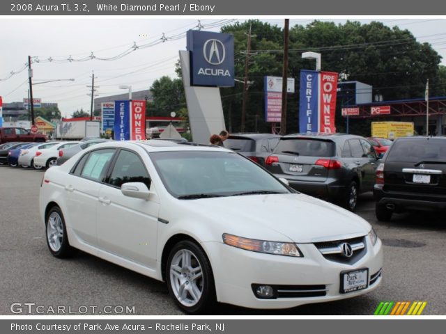 2008 Acura TL 3.2 in White Diamond Pearl