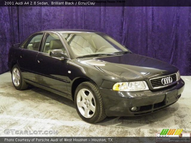 2001 Audi A4 2.8 Sedan in Brilliant Black
