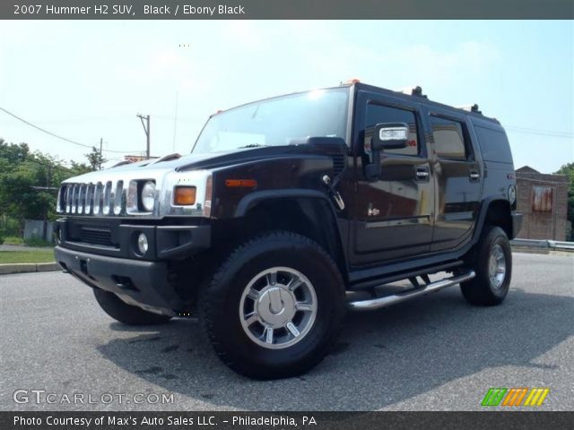 2007 Hummer H2 SUV in Black