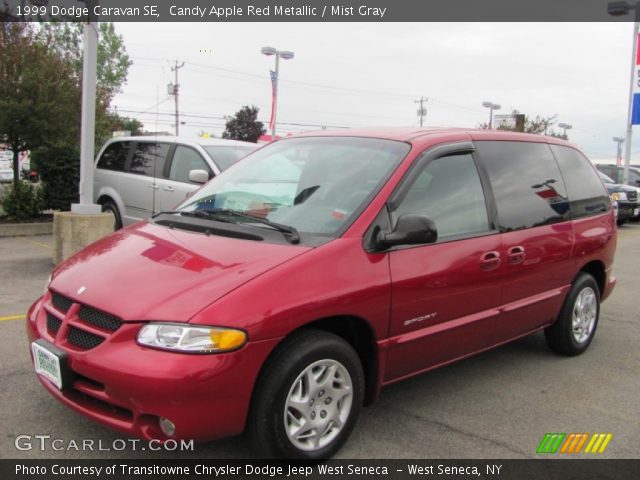 1999 Dodge Caravan SE in Candy Apple Red Metallic