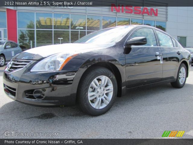 2012 Nissan Altima 2.5 S in Super Black