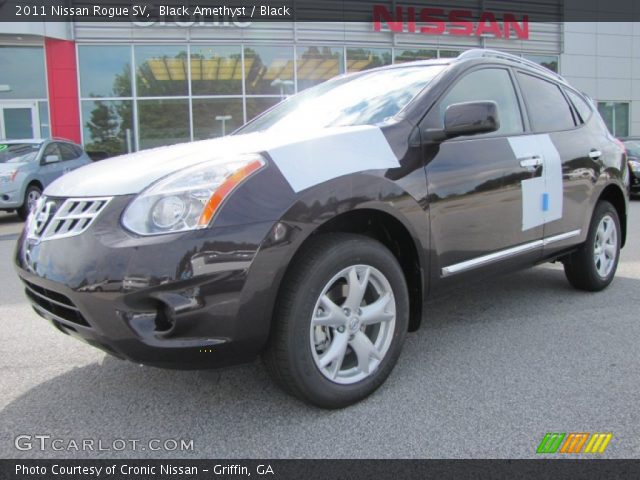 2011 Nissan Rogue SV in Black Amethyst