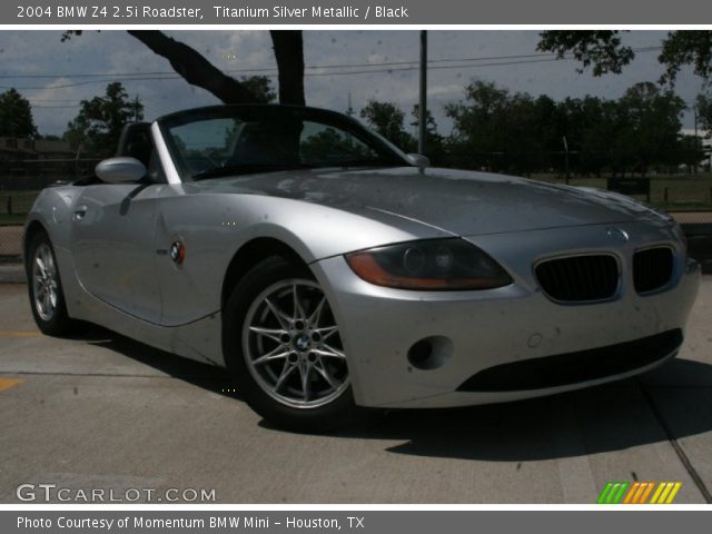 2004 BMW Z4 2.5i Roadster in Titanium Silver Metallic