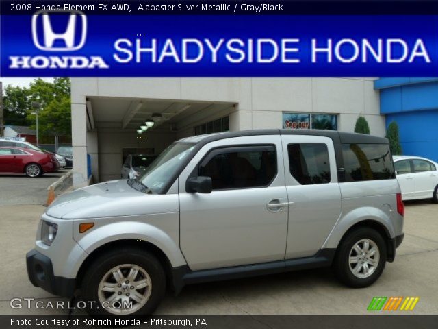 2008 Honda Element EX AWD in Alabaster Silver Metallic