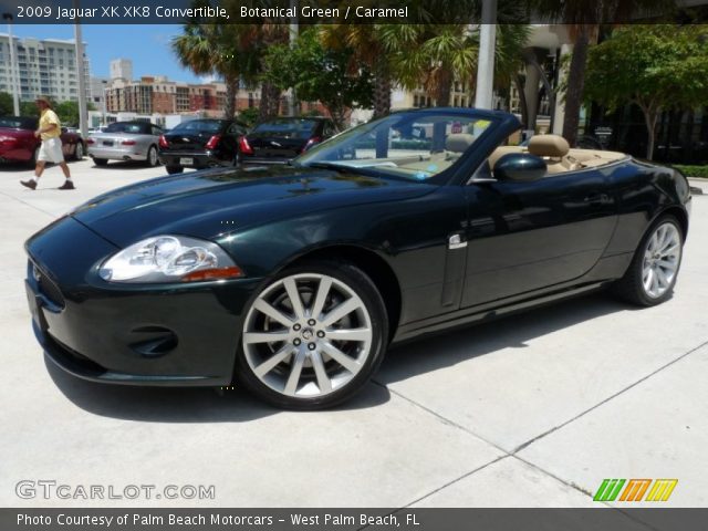 2009 Jaguar XK XK8 Convertible in Botanical Green