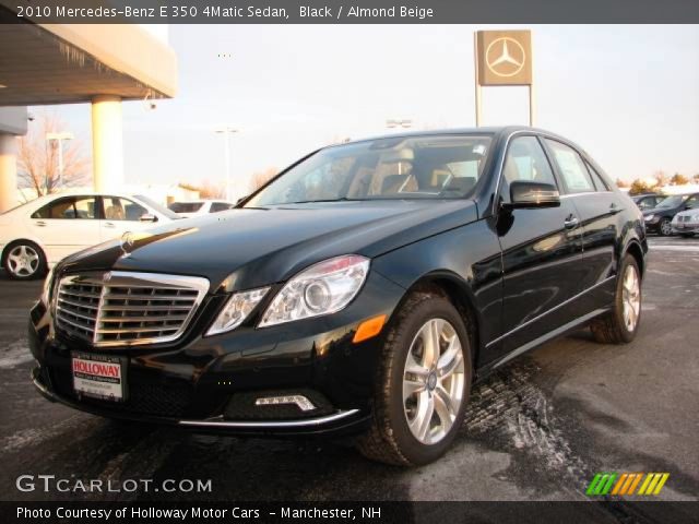 2010 Mercedes-Benz E 350 4Matic Sedan in Black