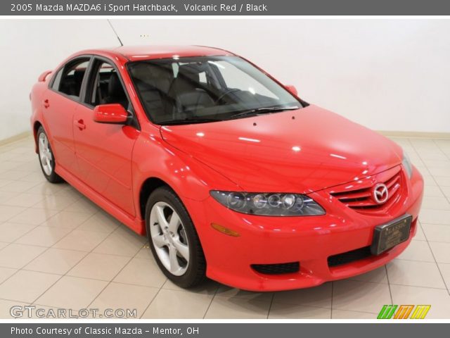2005 Mazda MAZDA6 i Sport Hatchback in Volcanic Red