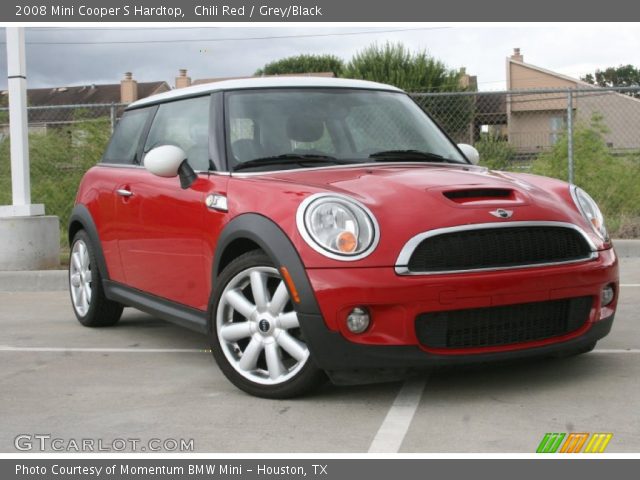 2008 Mini Cooper S Hardtop in Chili Red