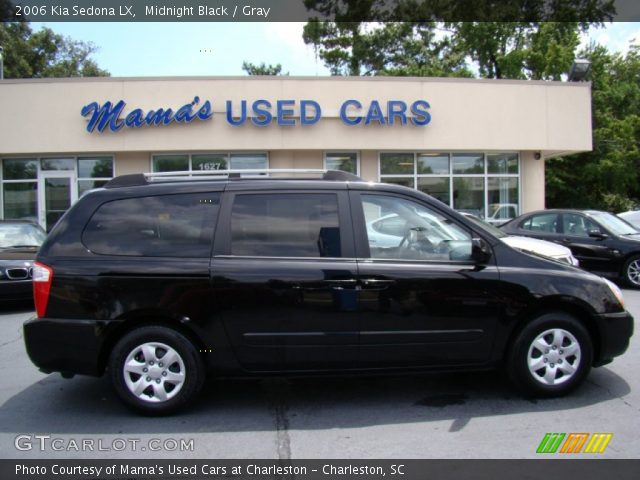 2006 Kia Sedona LX in Midnight Black