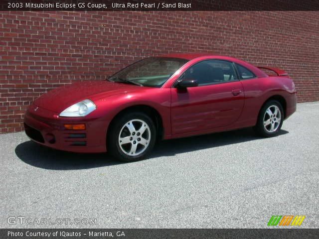 2003 Mitsubishi Eclipse GS Coupe in Ultra Red Pearl