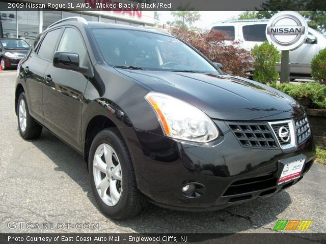 2009 Nissan Rogue SL AWD in Wicked Black