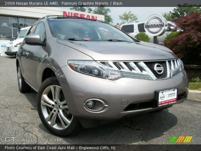 2009 Nissan Murano LE AWD in Platinum Graphite Metallic