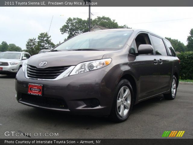 2011 Toyota Sienna LE in Predawn Gray Mica