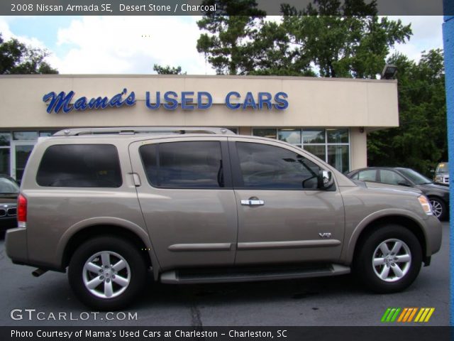 2008 Nissan Armada SE in Desert Stone