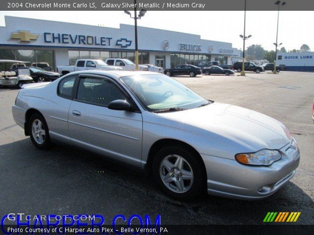2004 Chevrolet Monte Carlo LS in Galaxy Silver Metallic