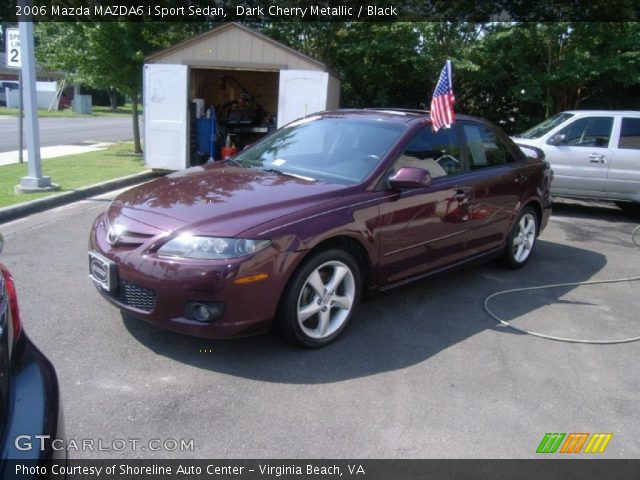 2006 Mazda MAZDA6 i Sport Sedan in Dark Cherry Metallic