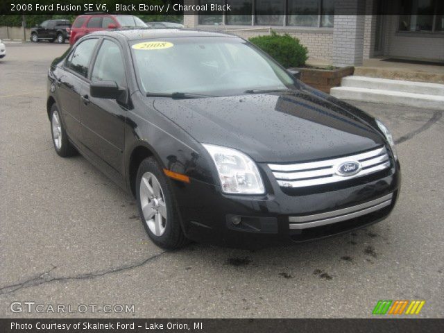 2008 Ford Fusion SE V6 in Black Ebony