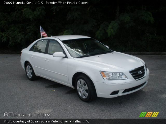 2009 Hyundai Sonata GLS in Powder White Pearl