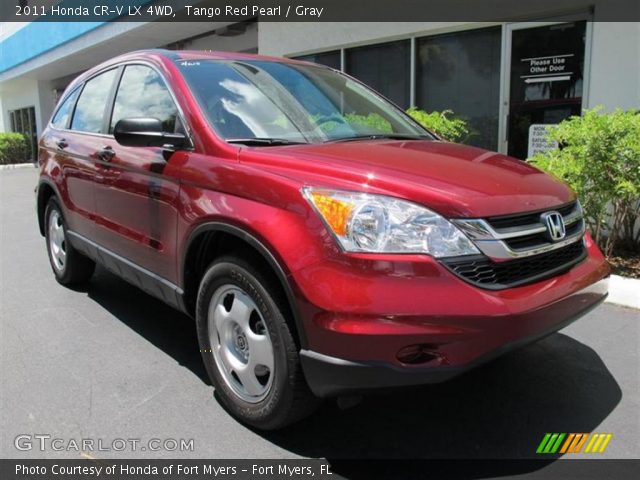 2011 Honda CR-V LX 4WD in Tango Red Pearl