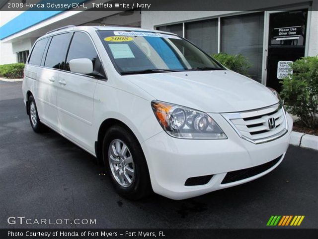 2008 Honda Odyssey EX-L in Taffeta White