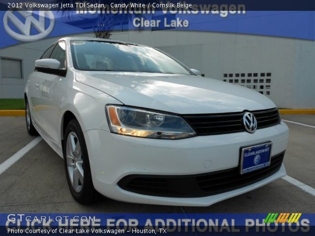 2012 Volkswagen Jetta TDI Sedan in Candy White