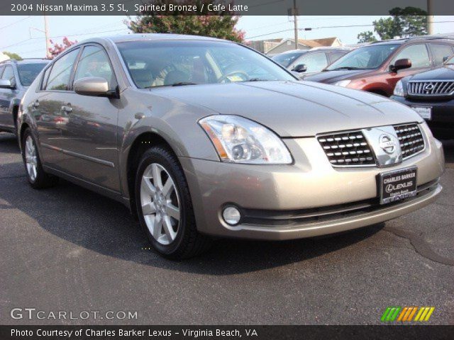 2004 Nissan Maxima 3.5 SL in Spirited Bronze
