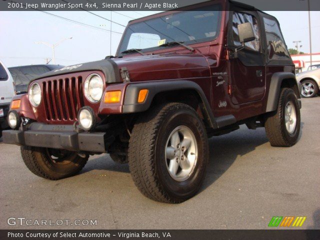 2001 Jeep Wrangler Sport 4x4 in Sienna Pearl
