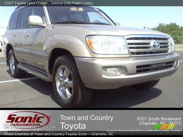 2007 Toyota Land Cruiser  in Sonora Gold Pearl