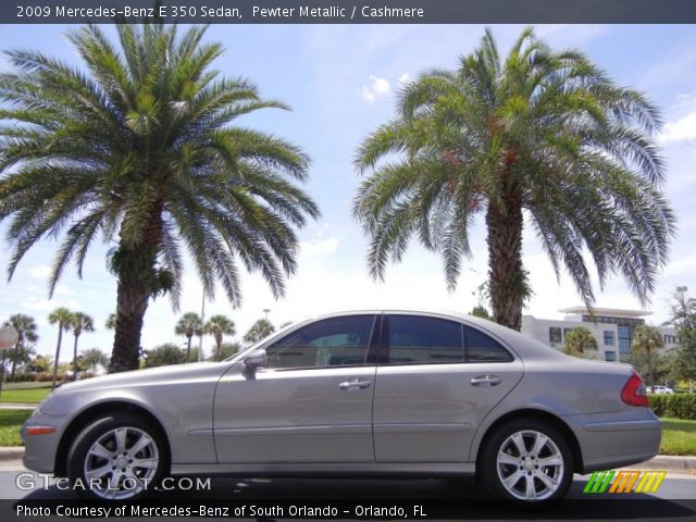 2009 Mercedes-Benz E 350 Sedan in Pewter Metallic