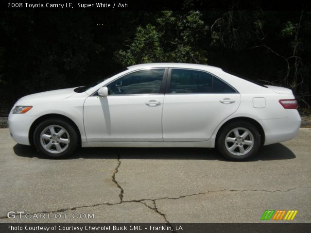 2008 Toyota Camry LE in Super White
