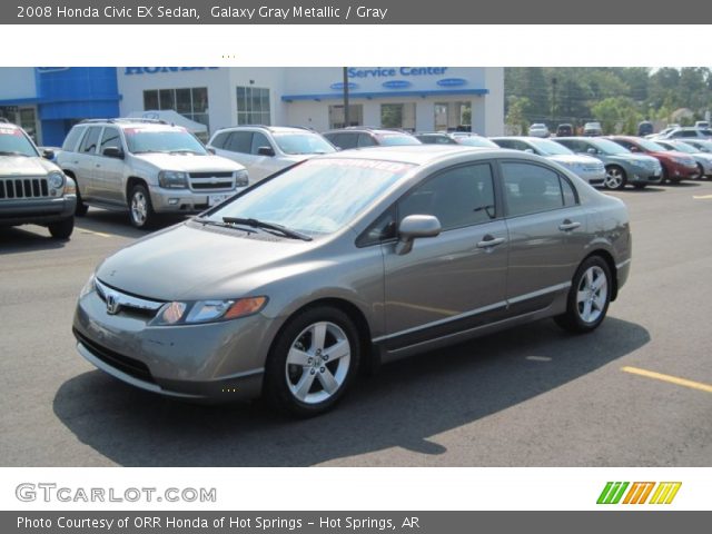 2008 Honda Civic EX Sedan in Galaxy Gray Metallic