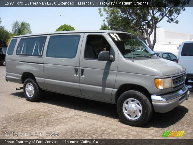 1997 Ford E Series Van E350 Extended Passenger in Fleet Grey