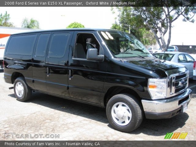 2008 Ford E Series Van E150 XL Passenger in Oxford White