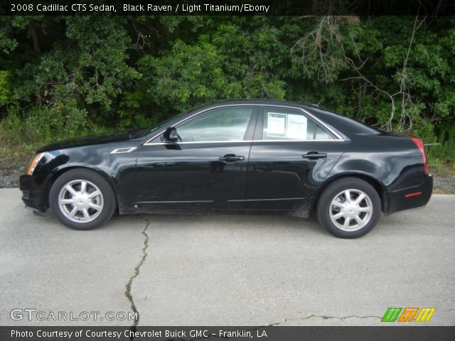 2008 Cadillac CTS Sedan in Black Raven