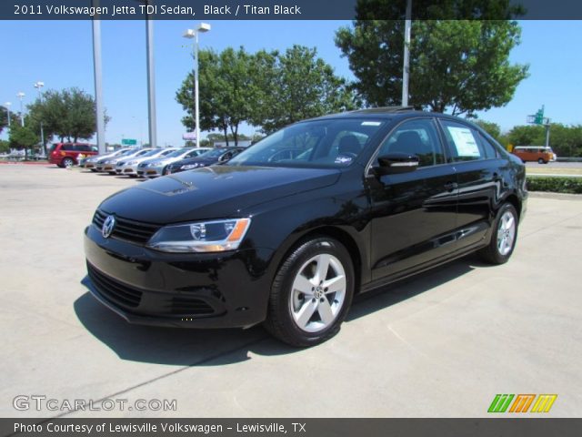 2011 Volkswagen Jetta TDI Sedan in Black