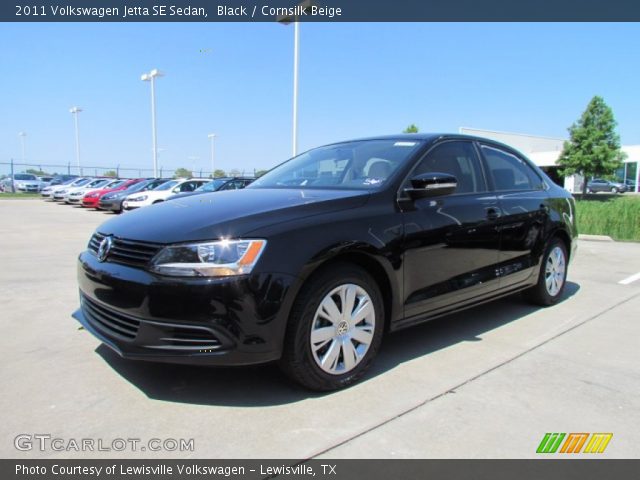 2011 Volkswagen Jetta SE Sedan in Black