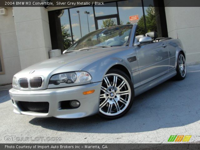 2004 BMW M3 Convertible in Silver Grey Metallic
